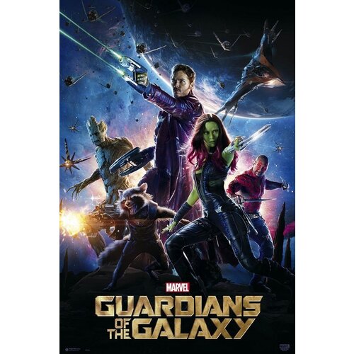 Marvel PLAKAT GUARDIANES DE LA GALAXIA OFICIAL, (20837384) Slike