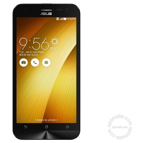Asus ZenFone 2 Laser Dual SIM 5'' 2GB 16GB Android 5.0 zlatni (ZE500KL-GOLD-16G) mobilni telefon Slike