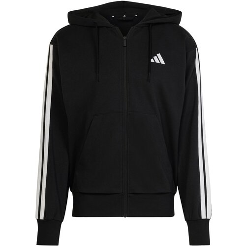 Adidas Športna jopa na zadrgo 'Essentials' črna / bela Cene