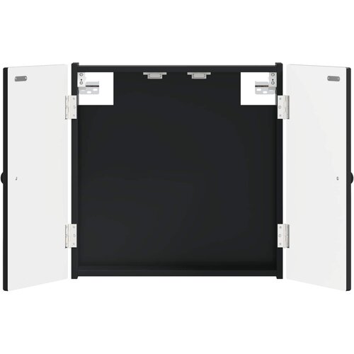 Kabinet za mete EDE Crna 52,5 x 10,5 x 53,5 cm Slike