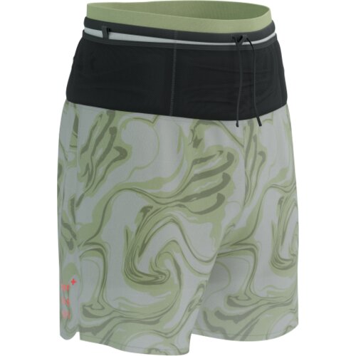  Hlače Compressport Trail Racing 2-in-1 short Green Camo - M Cijene
