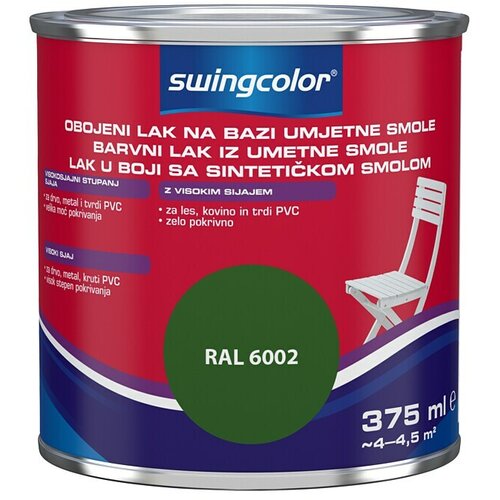 SWINGCOLOR Barvni lak (375 ml, svetlo zelena barva) Slike