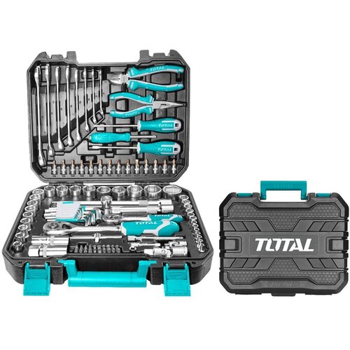 Total 100-delni set nasadnih ključeva 1/2+1/4 Cene