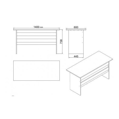 Hanah home set kancelarijskog name&amp;scaron;taja VO14 ba Slike