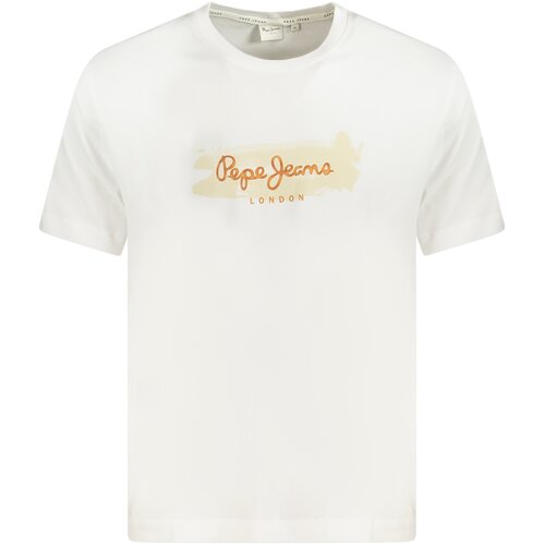 PepeJeans SHORT SLEEVE T-SHIRT MEN WHITE Slike
