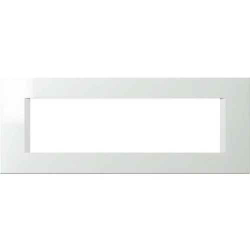 MODUL okvir Line za modularne utičnice i prekidače (Bijele boje, Plastika, Okvir 7-struki)