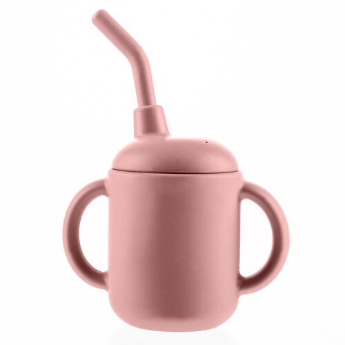Zopa Silicone Mug šalica 2 u 1 Old Pink 1 kom Cijene