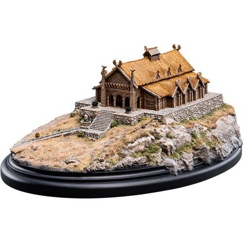 The Lord of Rings Golden Hall of Edoras zbirateljska diorama 23cm Slike