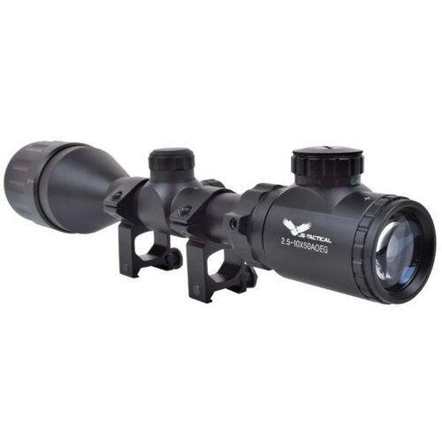 JS-TACTICAL 2.5-10x50 Mil-Dot rifle scope, 22 mm rail Cijene