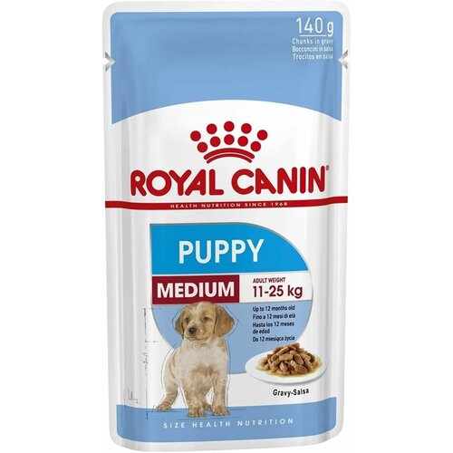 Royal Canin - medium puppy - hrana za pse - 10x140g Slike