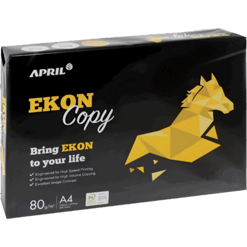  Papir za printer, A4, 80g, 500 listova – Ekon A4 Cene