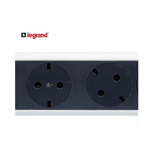 Legrand 694541 produžni blok 3X2P+E 5M (bela/t.siva) Slike