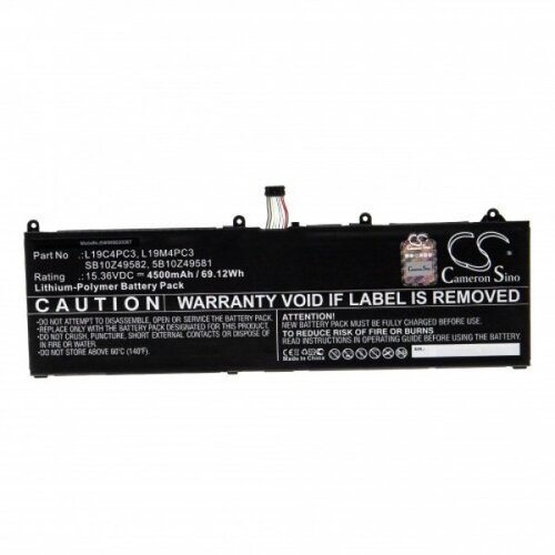 VHBW Baterija za Lenovo Legion S7 / Y750S / Y9000X, 4500 mAh Slike