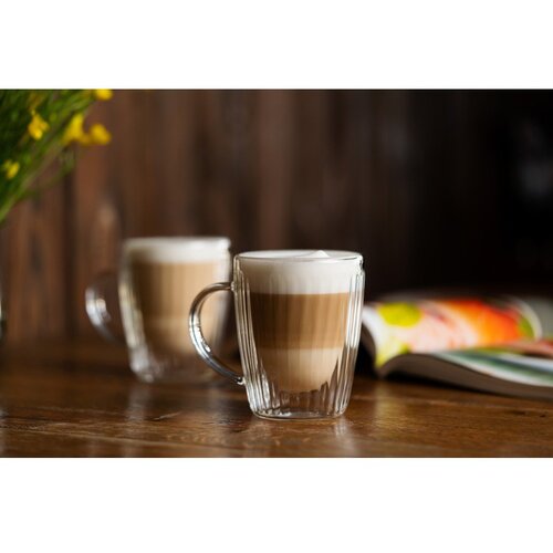 Vialli Design Staklene &amp;scaron;alice u setu 2 kom za cappuccino 250 ml Livio Duo &amp;ndash; Slike
