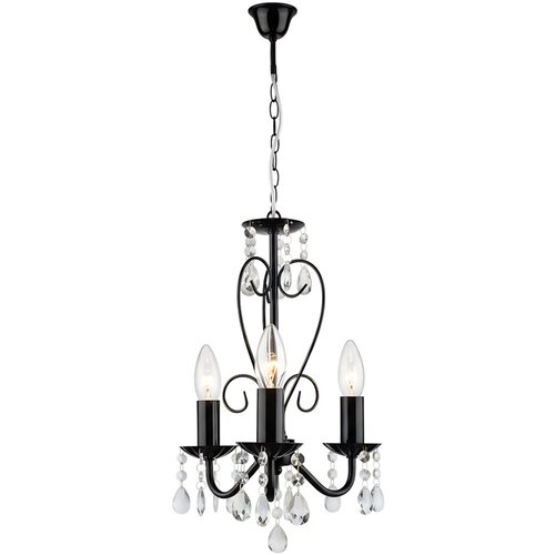 Toolight Crni Luster EBT013-3CP Slike