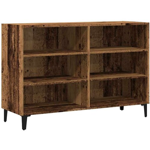 VidaXL Komoda boja starog drva 103,5 x 35 x 70 cm konstruirano drvo Slike