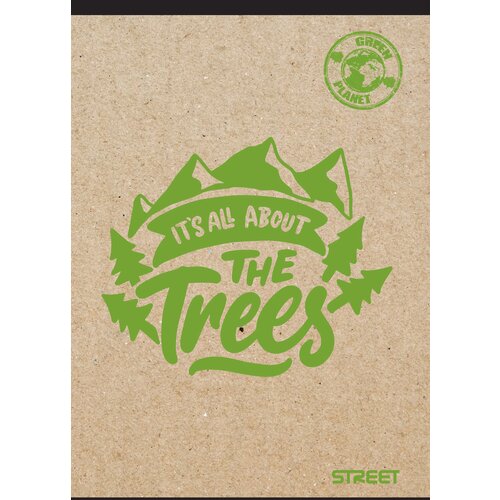 STREET Zvezek Nature A4 karo Slike