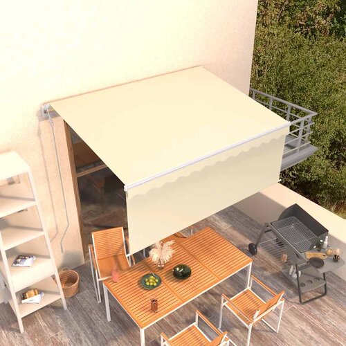  Automatska tenda na uvlačenje s roletom 3 x 2,5 m krem Cijene