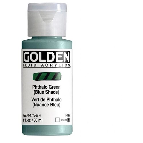  GOLDEN tečna akrilna boja 30 ml | 2270 phthalo green (blue shade) Slike