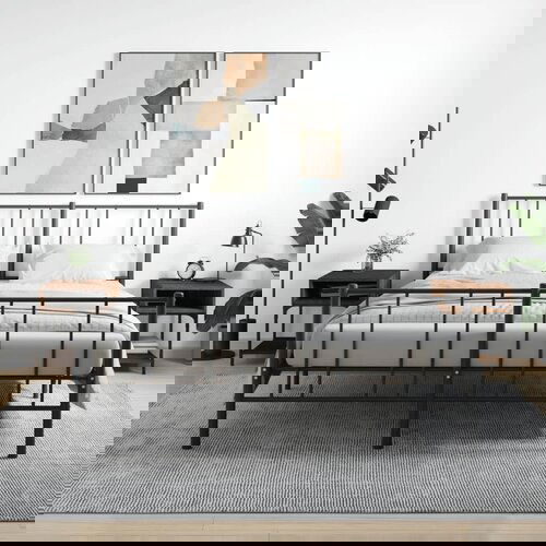 VidaXL Nočna mizica 2 kosa rjavi hrast 40x41x50 cm inženirski les Slike