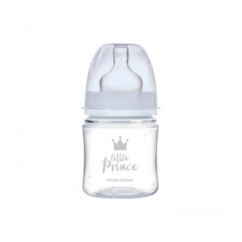 Canpol Royal Baby Easy Start Anti-Colic Bottle Little Prince 0m+ bočica za bebe 120 ml za djecu Cene