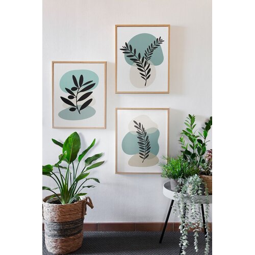 Wallity slika 3Dartsoho96, 3 dijela, 33 x 48 cm Cijene