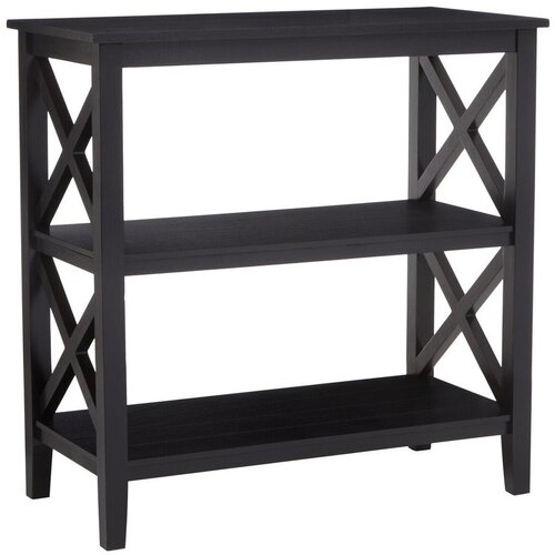 Premier Housewares Crni regal od masivnog bora 40x81x81 cm Heritage &ndash; Cijene