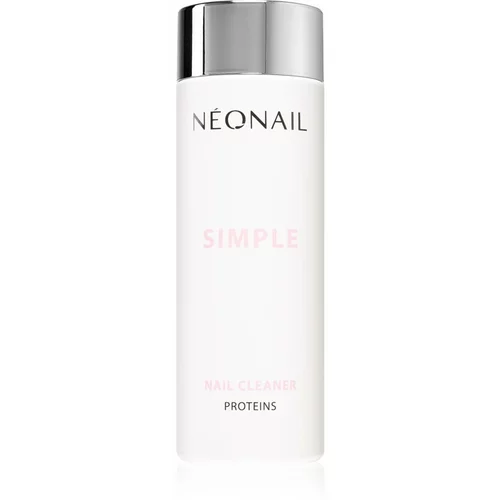 NeoNail Simple Nail Cleaner Proteins sredstvo za odmašćivanje i isušivanje noktiju 200 ml