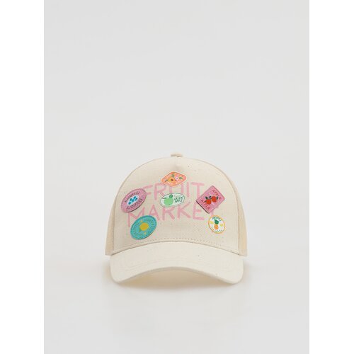 Reserved GIRLS` PEAKED CAP - krem Cijene