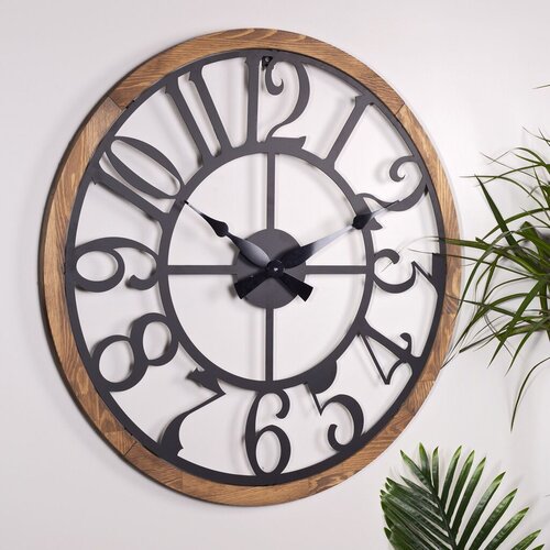 Wallity zidni sat bonni, 80x80 cm Cene