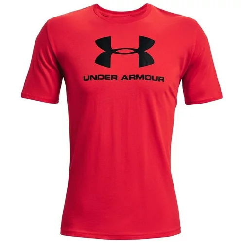 Under Armour Majice s kratkimi rokavi Sportstyle Logo Rdeča