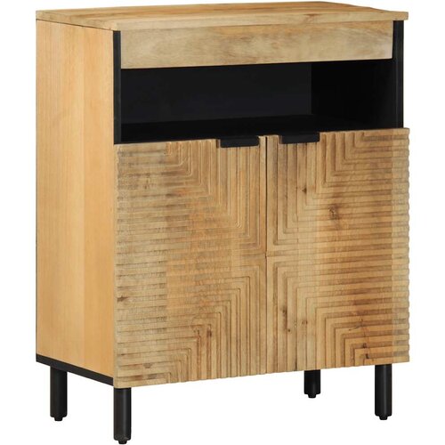 vidaXL Bivak Brown 60x33x75 cm Masivni les Mango Cene