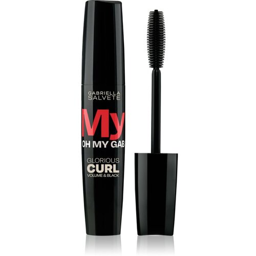 Gabriella Salvete Oh My Gab! My Curl maskara za volumen i uvijanje trepavica nijansa Black 14,5 ml Cijene