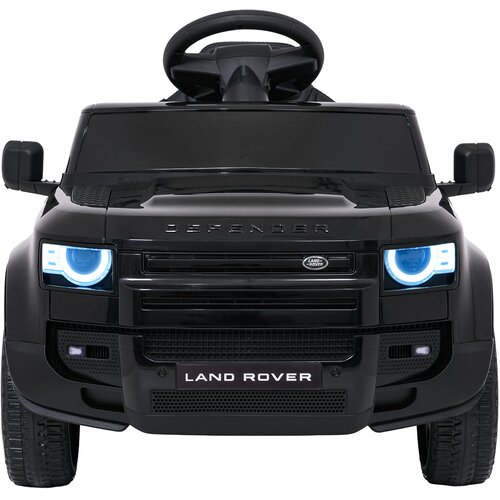  Licencirani auto na akumulator Land Rover Defender 4x4 - crni Slike