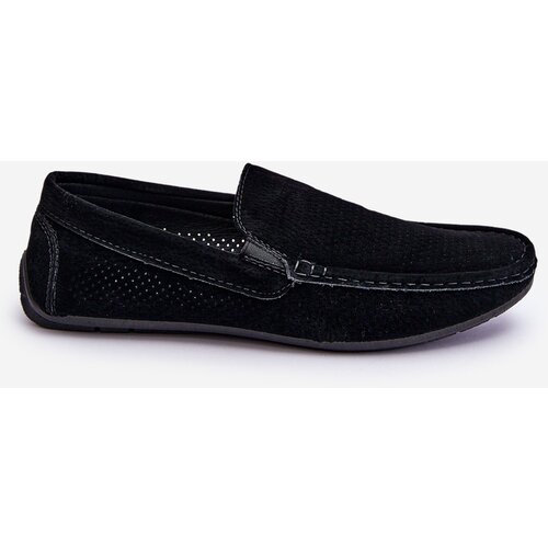 Kesi Men's classic suede loafers Black Felixo Cijene