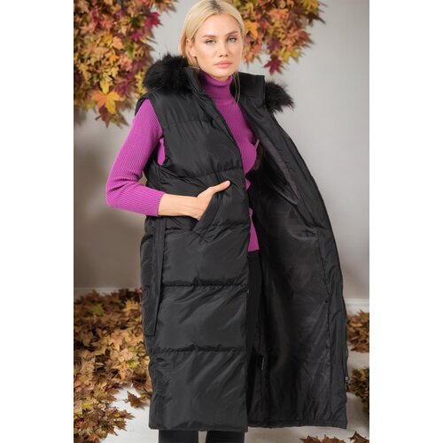 Dewberry Z6744 WOMEN'S VEST-DARK BLACK Cijene