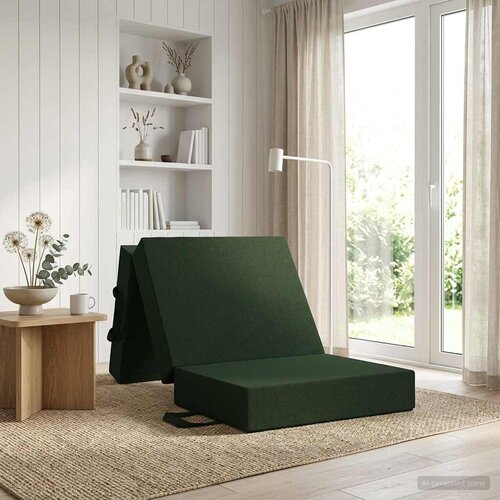 SOFA na razvlačenje 75 x 63 x 45 cm Tamnozelena Cijene