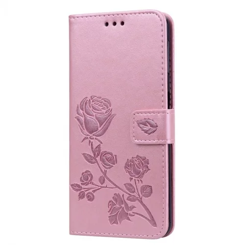 Onasi Rose preklopna torbica za Samsung Galaxy A7 2018 A750 - roza