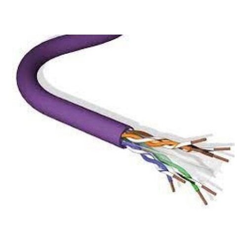 Leviton U/UTP 4x2x24AWG CAT6 LSHF/LSZH - EuroClass Eca 1 pak=305m ( C6u-eca-b305vt4 ) Slike