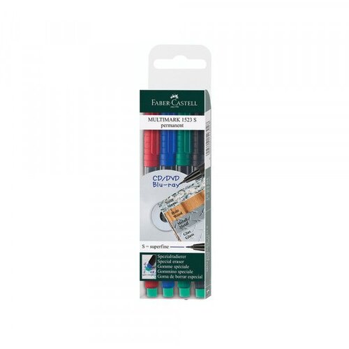 Faber-Castell Faber-Castell: Multimark set alkoholnih flomastera S - 0,4mm Cene