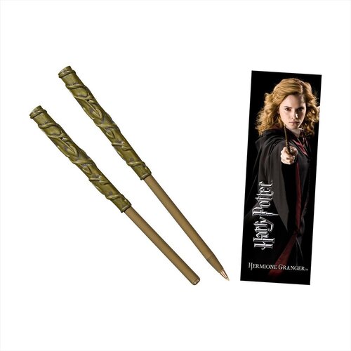 The Noble Collection - HARRY POTTER - WANDS - HERMIONE WAND PISALO IN ZAZNAMEK Cene