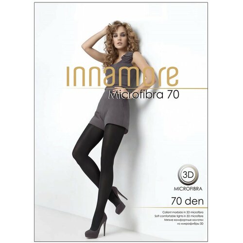 Innamore Microfibra 70 Nero 3 Ženske čarape Slike