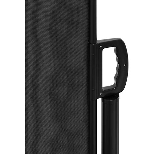  Bočna tenda na uvlačenje crna 180 x 500 cm Slike