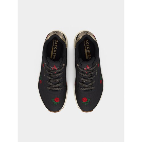 Skechers Niske tenisice &amp;#039;UNO - CHAMPAGNE &amp;amp; ROSES&amp;#039; zlatna / zelena / crvena / crna Slike