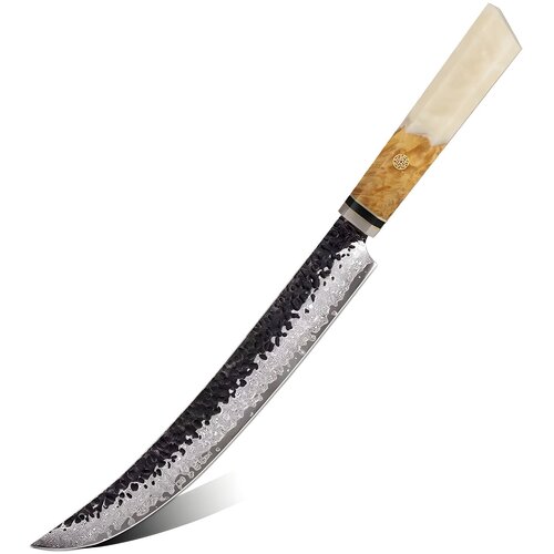  Damaskasti kuhinjski nož AI-37357 - Slicer / Bijela KP37357 Cene