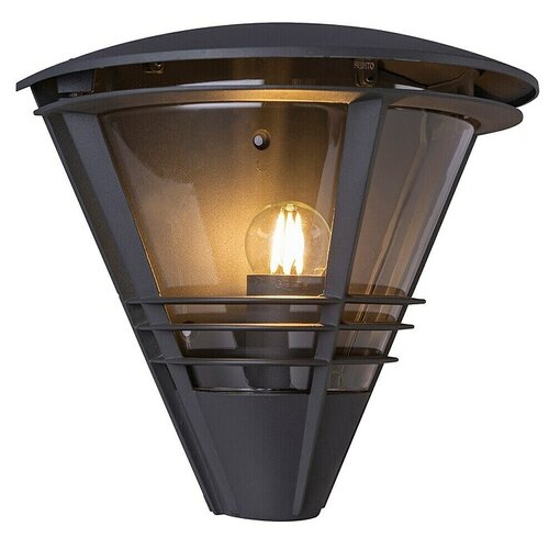 Globo Vanjska zidna svjetiljka Salla (60 W, D x &amp;Scaron; x V: 16,5 x 27 x 25 cm, Crna, IP44) Slike