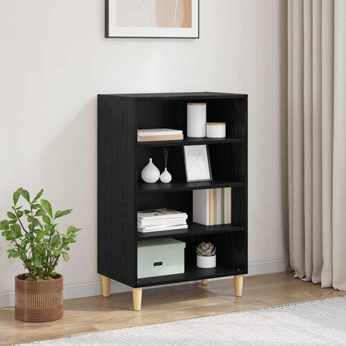 Kreveta Crni hrast 57 x 35 x 89.5 cm Konstruirano drvo Cene