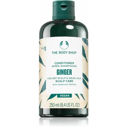 The Body Shop ginger scalp care balzam za lase za občutljivo lasišče za oslabljene lase 250 ml