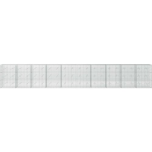  Gabion s žicom debljine 3 5 mm i mrežom 5x10 cm 1000x20x150 cm - 20 cm 150 cm 1000 cm Slike