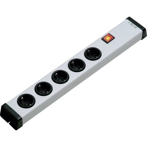 Ehmann Razdelilna letev s stikalom 5-delna bela\, ohne Stecker 0201x00052300, (20457789) Cene